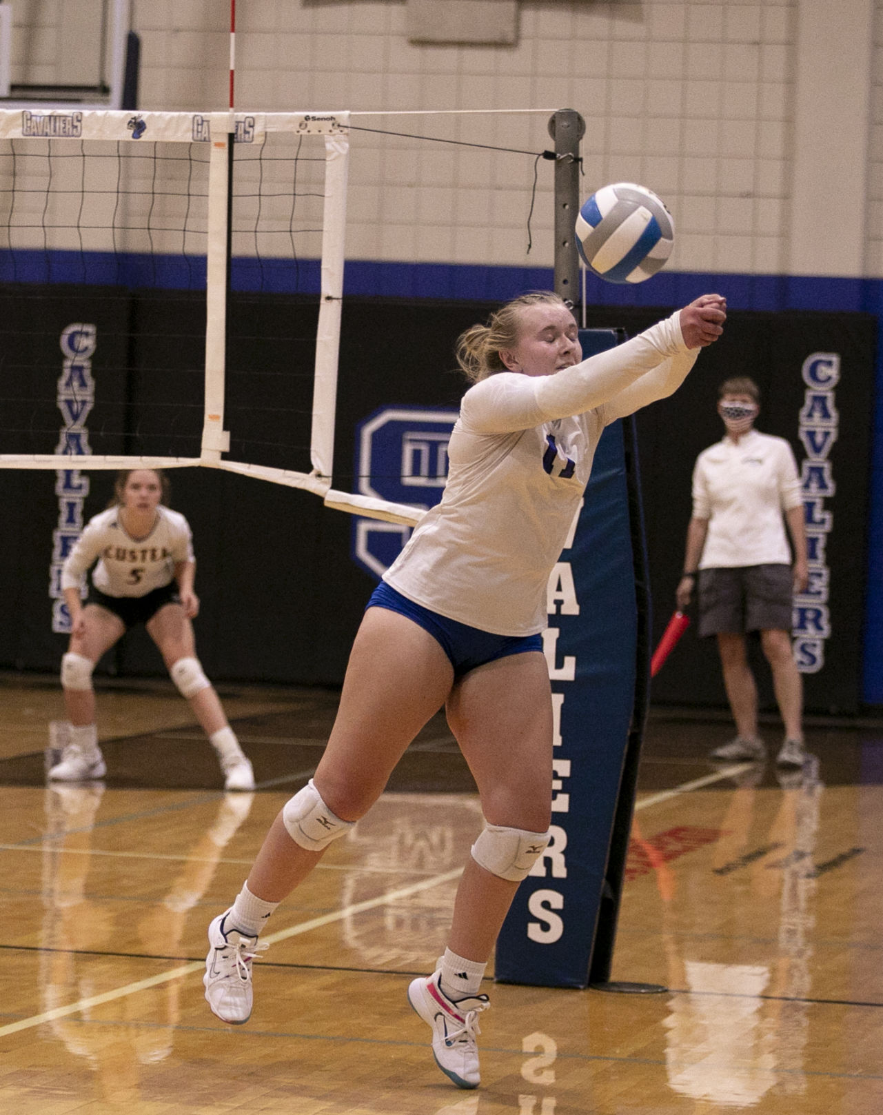 PHOTOS: Custer volleyball at St. Thomas More